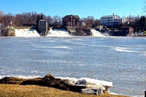 Vermont hydropower dam - photo courtesy of Green Mountain Power